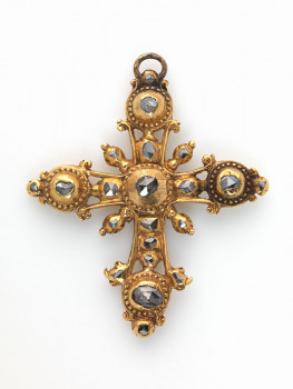 S75/179 - Croix, Cross-shaped pendant, Crucifix, Kruishanger