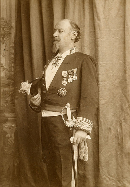 Portretfoto van Jan van Rijswijck als burgemeester